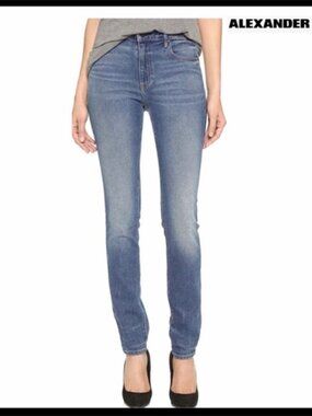 Denim X Alexander Wang 001 Wang Slim Light Wash Jeans Size 27